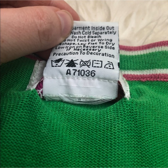 QVC Quacker Factory Embroidered V Neck Cardigan - Picture 16 of 16